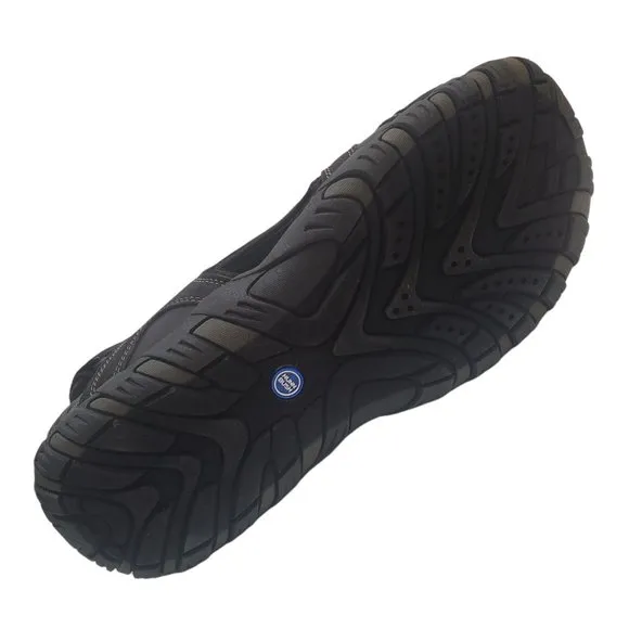 Nunn Bush Men's Shoes Rio Bravo hook and loop Lightweight Sandals Black