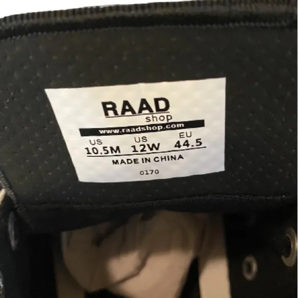 NWB RAAD Shop brand custom design shoes, Men’s size 10.5. Brand new, never worn.
