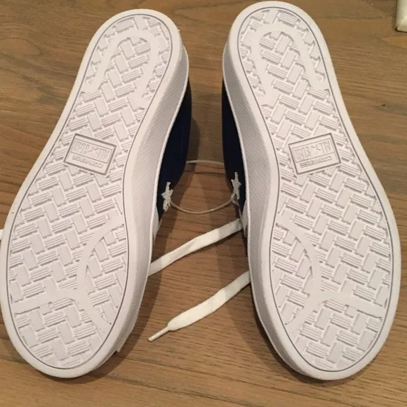 NWOB Converse All Stars Navy Blue &amp; White Shoes 3