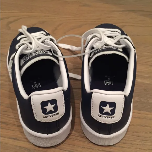 NWOB Converse All Stars Navy Blue &amp; White Shoes 3