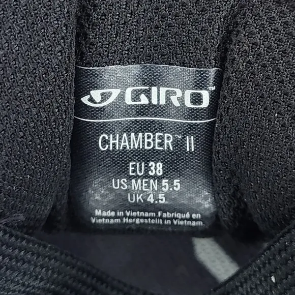 NWOB GIRO Chamber II mountain bike shoes size US 5.5/EU38