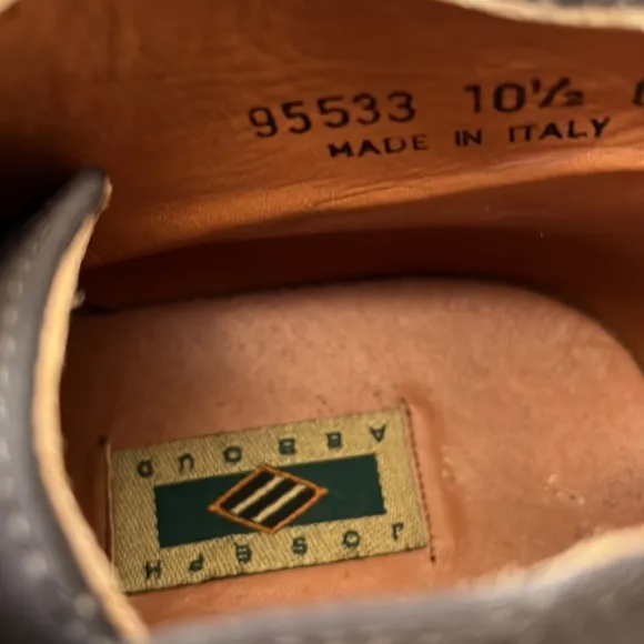 NWOB! Joseph Abboud Made in Italy Brown Boot Shoes! GORGEOUS
