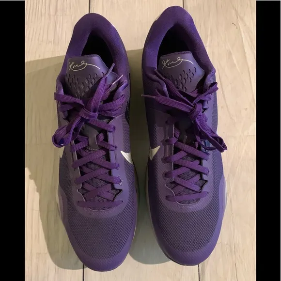NWOB Nike Kobe X TB Purple/Silver Sz 16.5 Sneaker