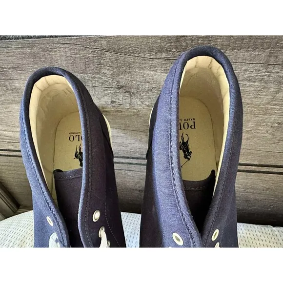 NWOB Polo Ralph Lauren MEN'S SHOES 11.5 Keaton Chukka Sneakers