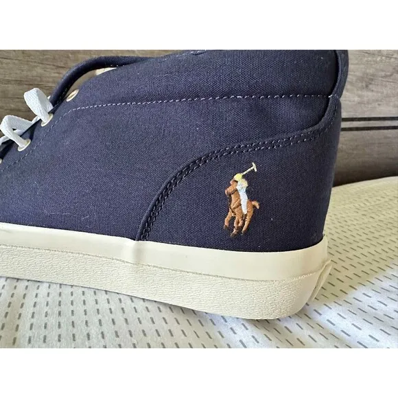 NWOB Polo Ralph Lauren MEN'S SHOES 11.5 Keaton Chukka Sneakers