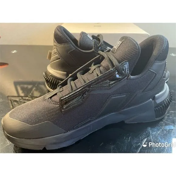 NWOB Puma Provoke XT FM Mono 193787 02 Black/Metallic Silver Shoes Women’s SZ9.5