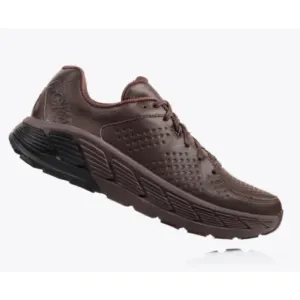 NWOT HOKA One One Men’s Gaviota Leather Shoes Sz 8