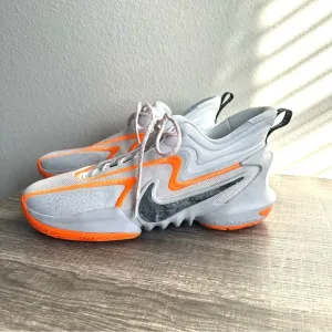 NWOT Nike Gray Cosmic Unity 2 Basketball Shoes Men’s Size 12 Gray Orange