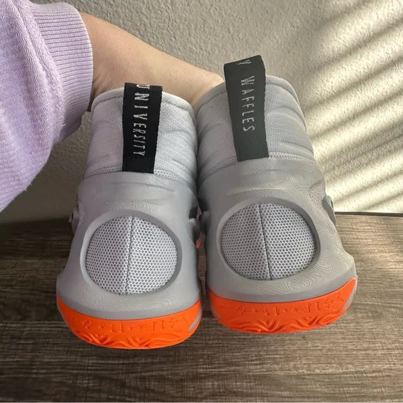 NWOT Nike Gray Cosmic Unity 2 Basketball Shoes Men’s Size 12 Gray Orange