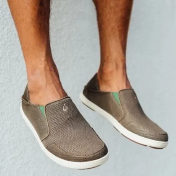 NWOT Olukai Men’s Nohea Mesh Slip On Shoes