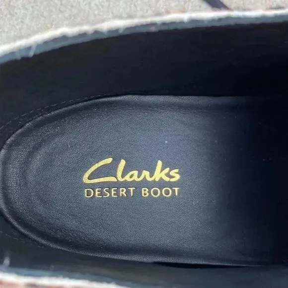 NWOT Clarks Original Desert Boot 2 Leopard Print