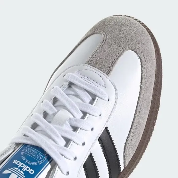 NWT Adidas Black and White Samba OG Sneaker Unisex Shoes Size Mens 6.5