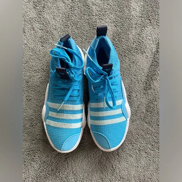 NWT Adidas Trae Young 2.0 Basketball Blue Shoes Size 8