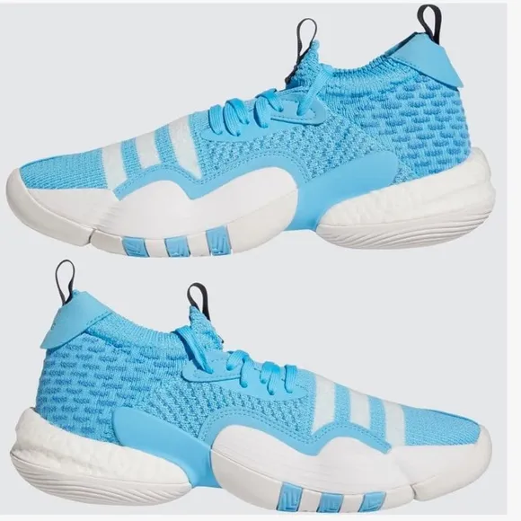 NWT Adidas Trae Young 2.0 Basketball Blue Shoes Size 8
