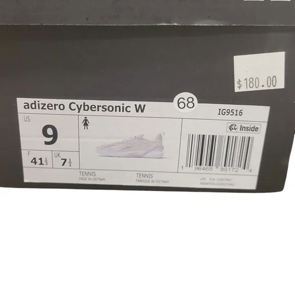 NWT | Adidas | Women's Adizero Cybersonic | Tennis Court Shoe | Size 9