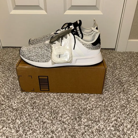 NWT Adidas X_PLR Men’s White and Grey Gradient Shoes Size 11 1/2