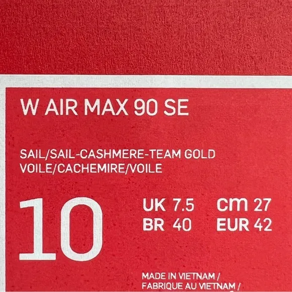 NWT Air Max 90 Se Women’s Shoes