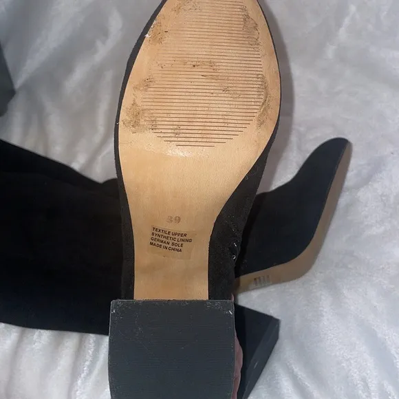 NWT Anthropologie SILENT D ROSEMARY Boot in Black