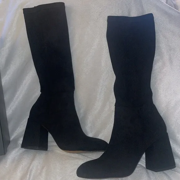 NWT Anthropologie SILENT D ROSEMARY Boot in Black