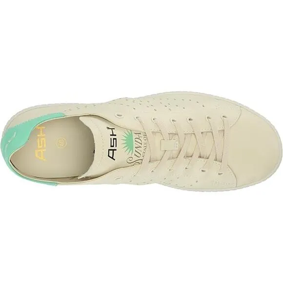 NWT Ash Sundaze Women’s Sneakers Leather As Super Ivory Mint Shoes Size 6.5