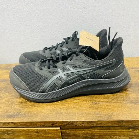 NWT ASICS Black Men’s Size 9 Athletic Tennis Shoes Sneakers