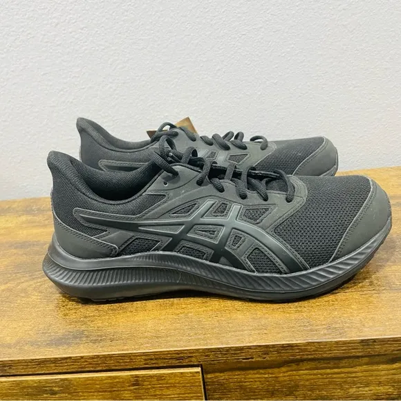 NWT ASICS Black Men’s Size 9 Athletic Tennis Shoes Sneakers