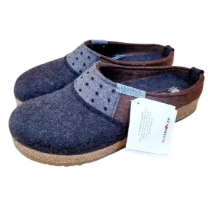 NWT HAFLINGER Felted Wool Freedom Clogs Mules Shoes Unisex Wmns 8 Mens 10