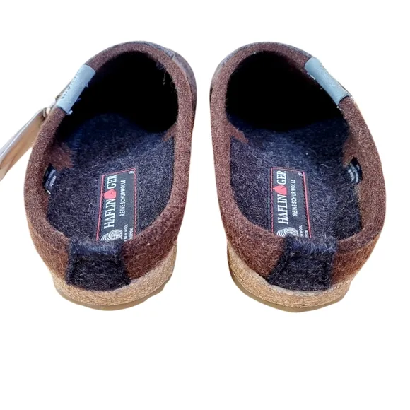 NWT HAFLINGER Felted Wool Freedom Clogs Mules Shoes Unisex Wmns 8 Mens 10