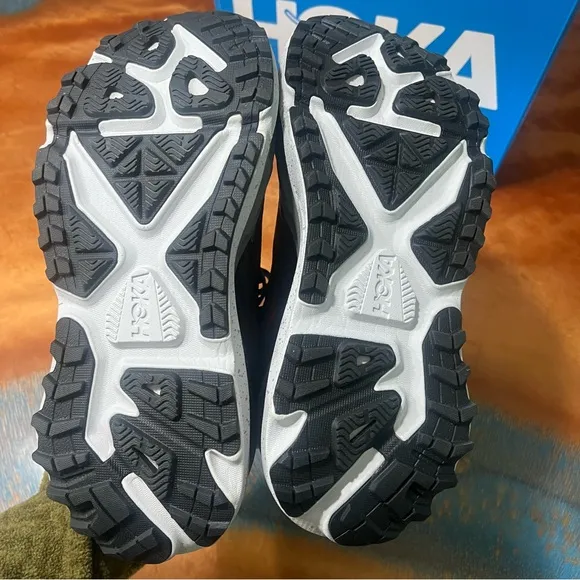 NWT Hoka Stinson 7 Trail Running Shoes size 11 Black Gray Orbit new