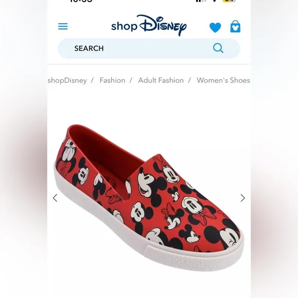 NWT MELISSA | Disney Mickey Minnie Mouse Ground Sneakers Size 7 Unisex
