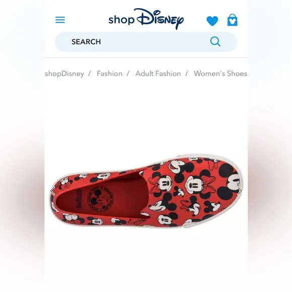 NWT MELISSA | Disney Mickey Minnie Mouse Ground Sneakers Size 7 Unisex