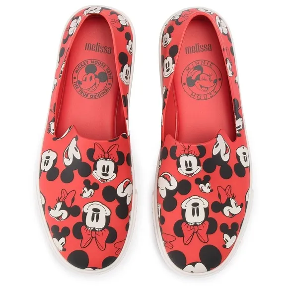 NWT MELISSA | Disney Mickey Minnie Mouse Ground Sneakers Size 7 Unisex