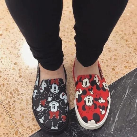 NWT MELISSA | Disney Mickey Minnie Mouse Ground Sneakers Size 7 Unisex