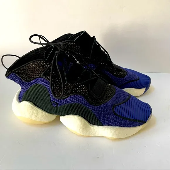 NWT Men’s Adidas Crazy BYW Purple Basketball Shoes Size 8