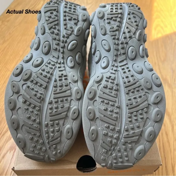 NWT: MERRELL 1TRL TAUPE JUNGLE MOC EVO WOVEN SNEAKERS IN PARCHMENT (5)