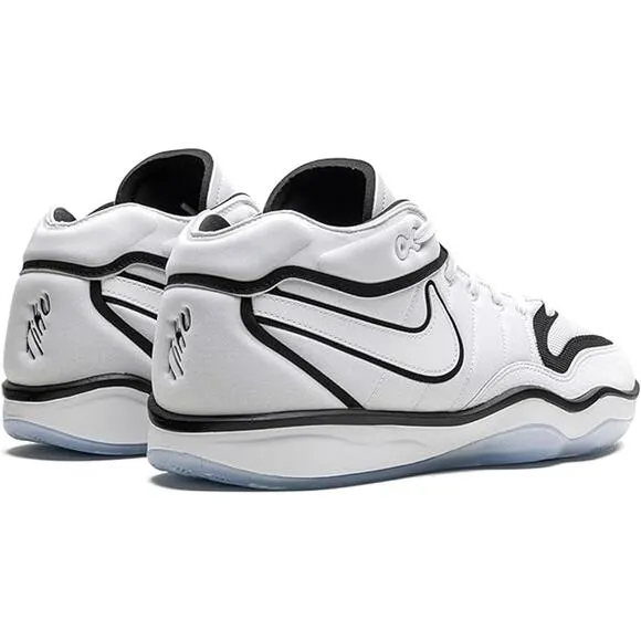 NWT NIKE Mens G.T. Hustle 2 Basketball Shoes ,White/Black-Size 11