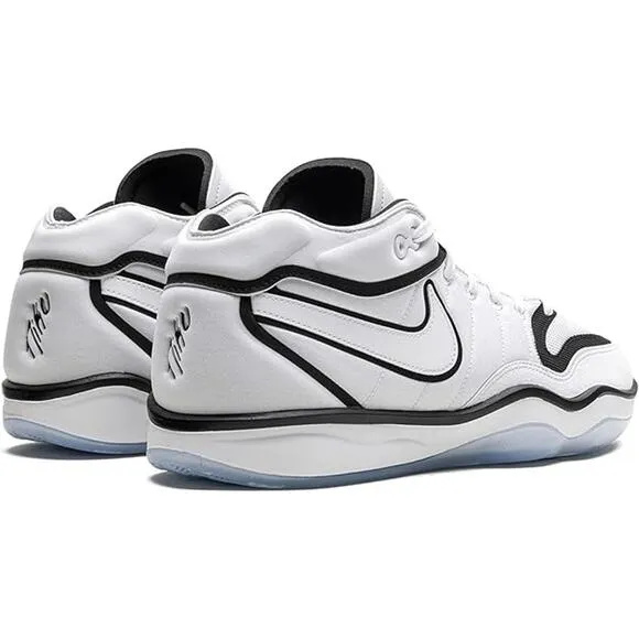 NWT NIKE Mens G.T. Hustle 2 Basketball Shoes ,White/Black-Size 9