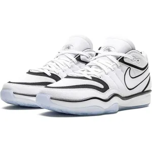 NWT NIKE Mens G.T. Hustle 2 Basketball Shoes ,White/Black-Size 9