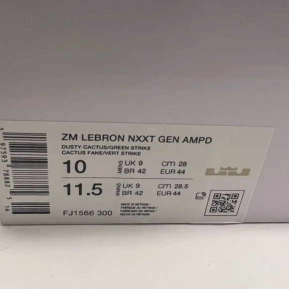 NWT Nike  Zoom LeBron NXXT GEN Shoes - Blue and Pink