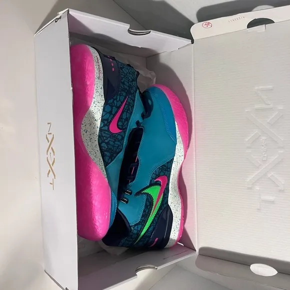 NWT Nike  Zoom LeBron NXXT GEN Shoes - Blue and Pink