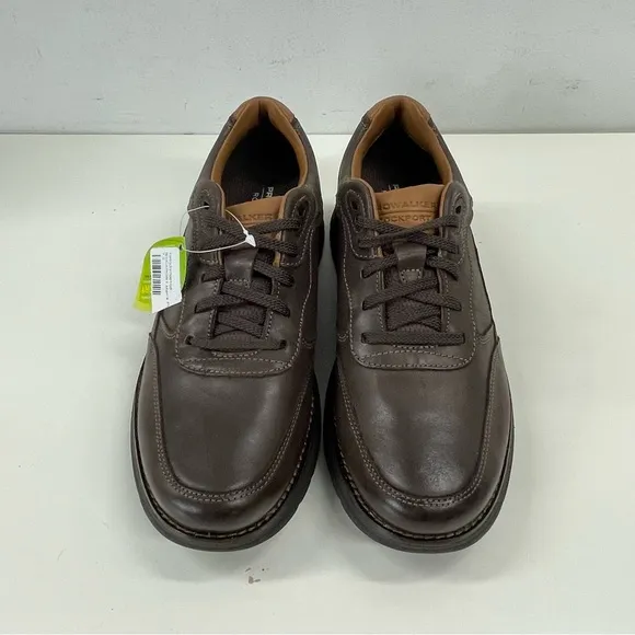 NWT Rockport Men’s Prowalker in Brown Leather Size 7.5