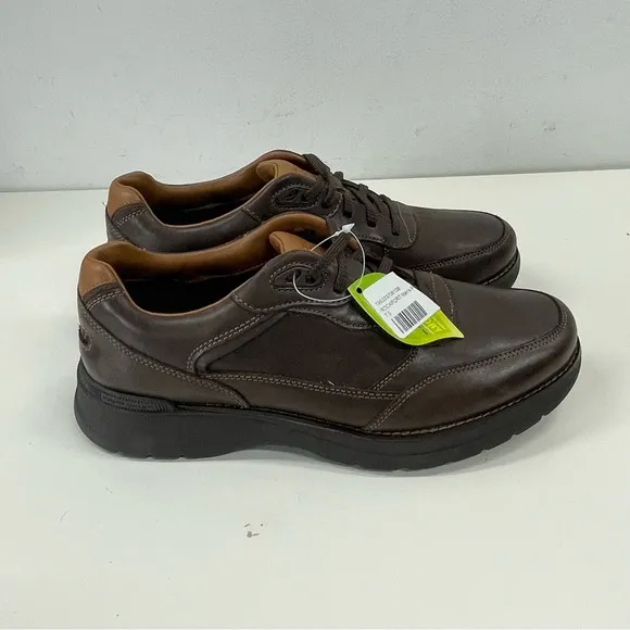 NWT Rockport Men’s Prowalker in Brown Leather Size 7.5