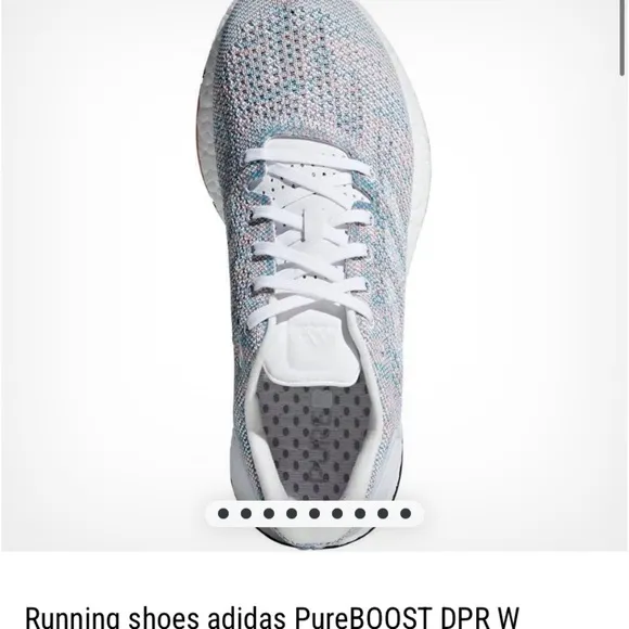 Nwt Running shoes adidas PureBOOST DPR  blue spring $170 athletic activewear