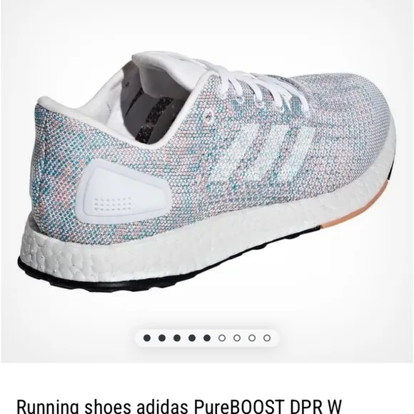 Nwt Running shoes adidas PureBOOST DPR  blue spring $170 athletic activewear