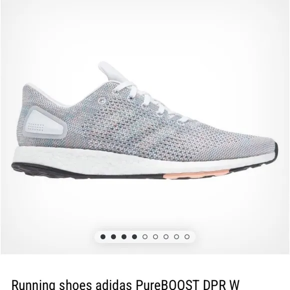 Nwt Running shoes adidas PureBOOST DPR  blue spring $170 athletic activewear