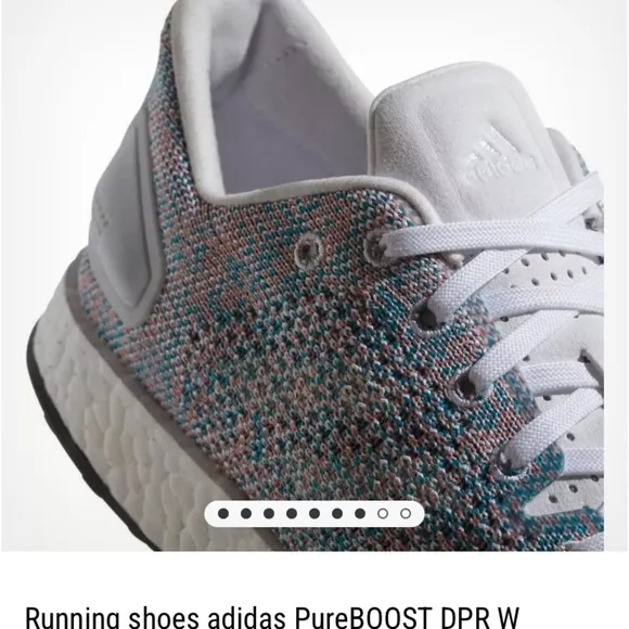 Nwt Running shoes adidas PureBOOST DPR  blue spring $170 athletic activewear