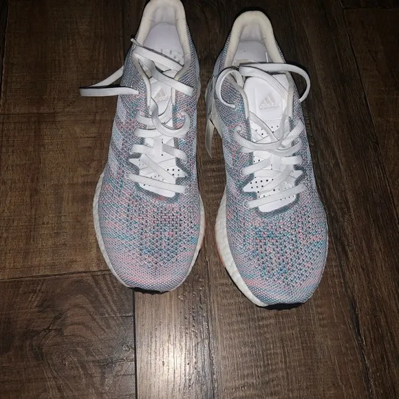 Nwt Running shoes adidas PureBOOST DPR  blue spring $170 athletic activewear