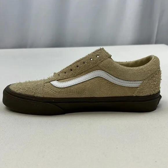 NWT Vans Unisex Old Skool Khaki Lace Up Low Top Sneaker Shoes Size M 7.5 W 9
