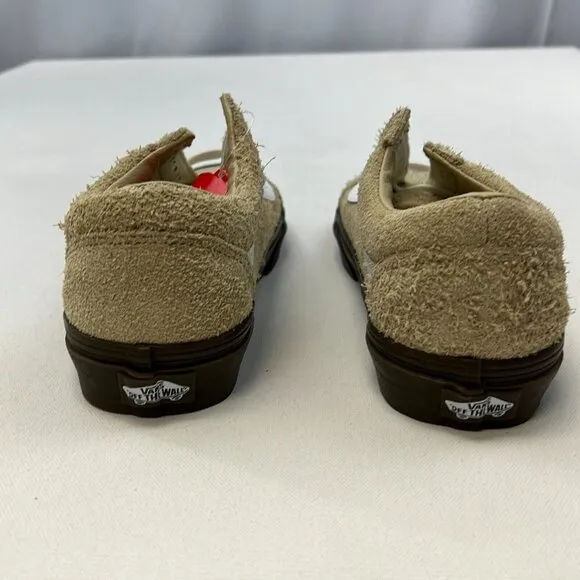 NWT Vans Unisex Old Skool Khaki Lace Up Low Top Sneaker Shoes Size M 7.5 W 9