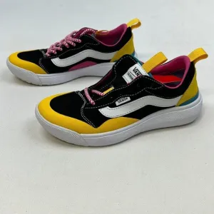NWT Vans Unisex Ultrarange Exo Se Black/Multi Lace Up Sneaker Shoes Sz M 4 W 5.5